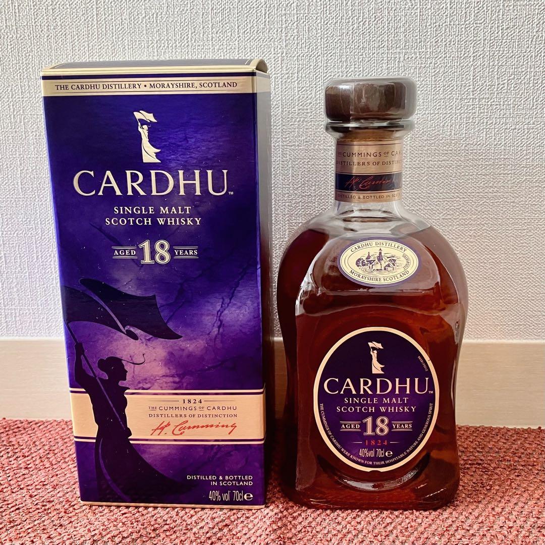 カーデュ CARDHU 18年 シングルモルトウイスキー 700ml