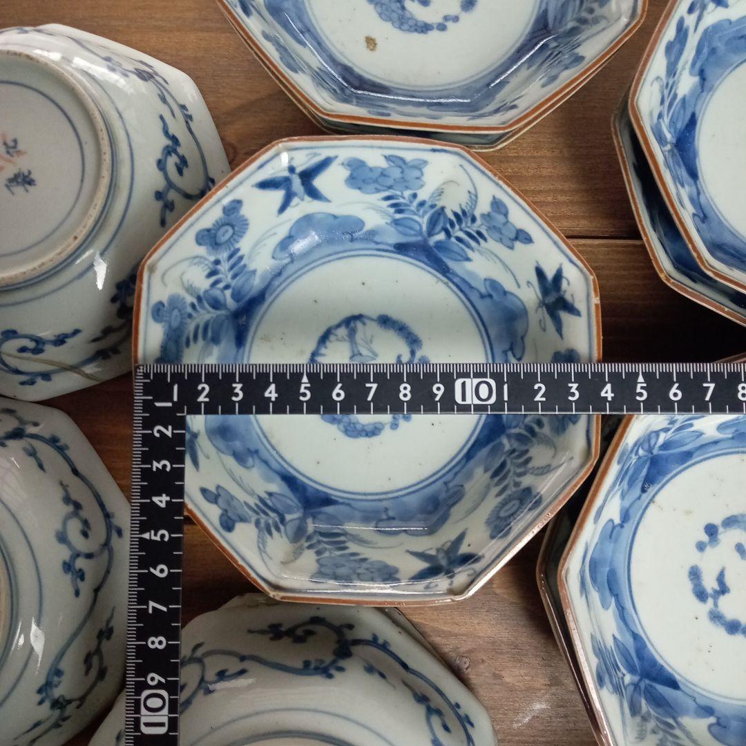 明治伊万里　真酢皿18枚　E−666