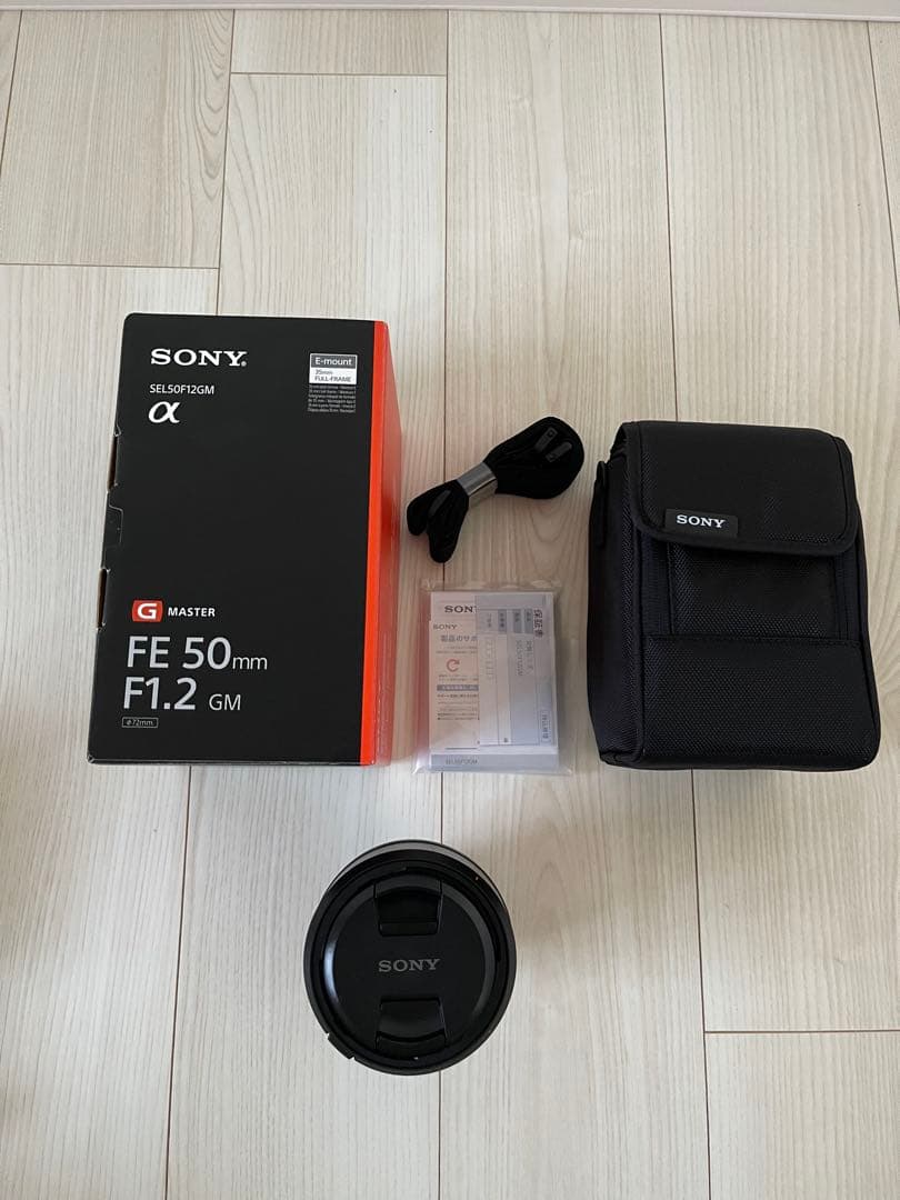 SONY FE50mm F1.2 GMレンズ