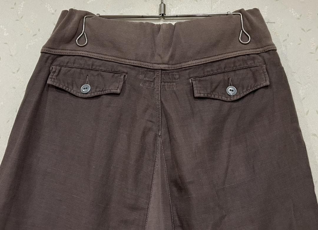 ＊キャピタル KAPITAL 麻混 サルエル イージーパンツ 日本製 M