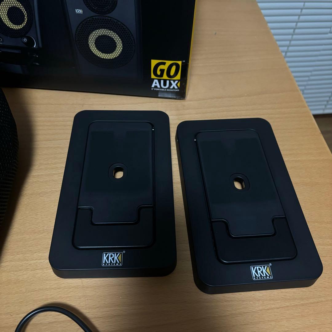 KRK GO AUX3 ポータブル・ニアフィールドモニタースピーカー