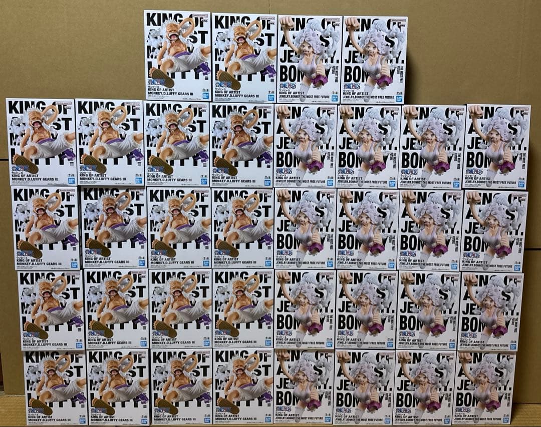 ワンピース　ニカ ルフィ ボニー フィギュア 全36体