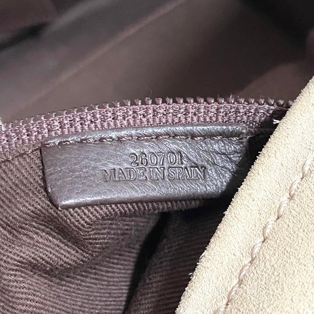 超希少/ロエベ　ハンドバッグ　アマソナ36 アナグラム　2007年限定　ベージュ