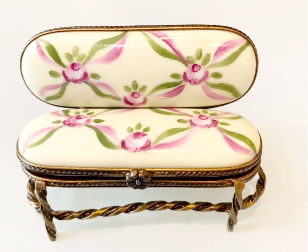 リモージュ　ピルケース　インテリア　ボックス