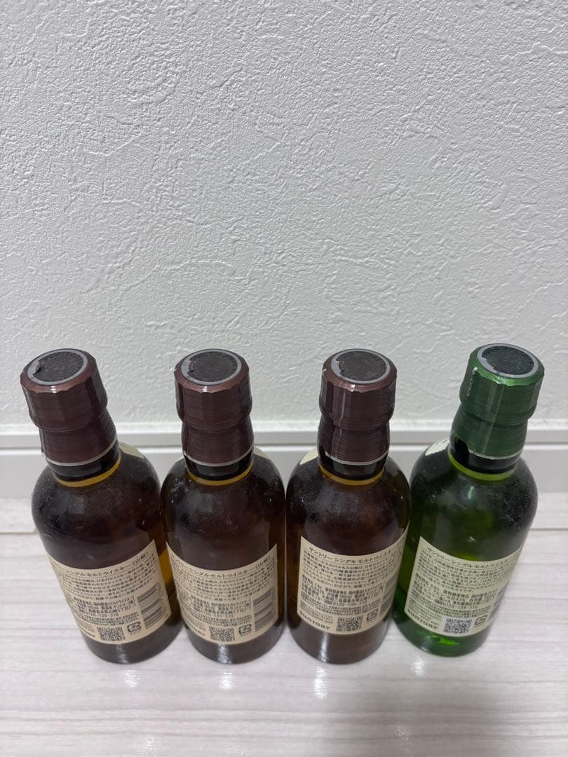 山崎 & 白州 ウイスキーミニボトルセット