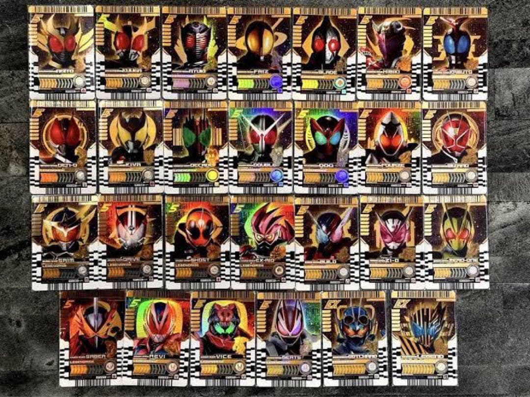 MR マーベラスレア 全27種 コンプ ライドケミートレカ PHASE:EX02