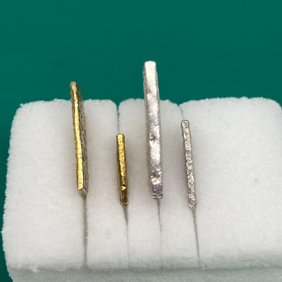 明治二分金、天保二朱金、天保一分銀、明治一朱銀 （各1枚）No2125