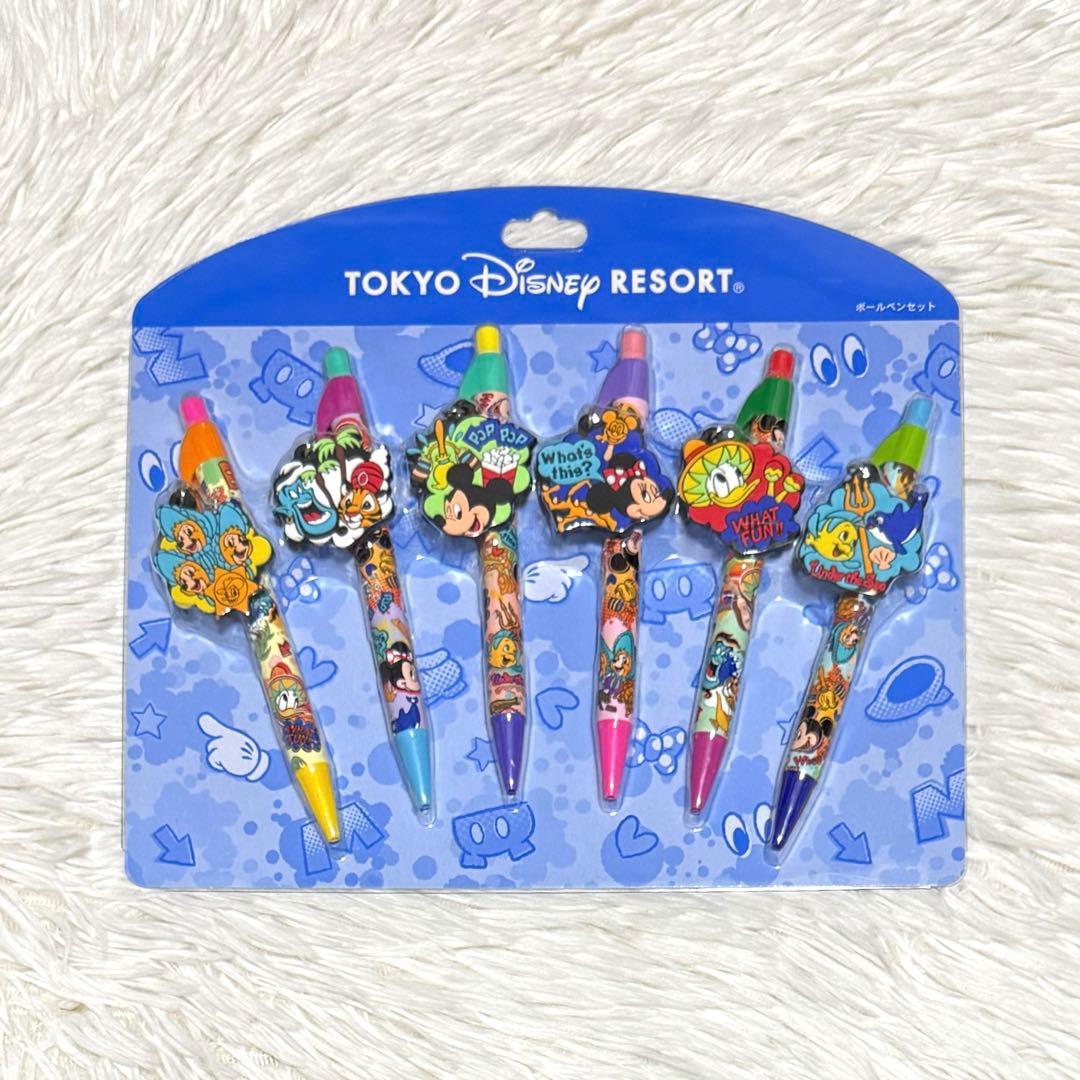 ディズニーリゾート 総柄 ボールペンセット