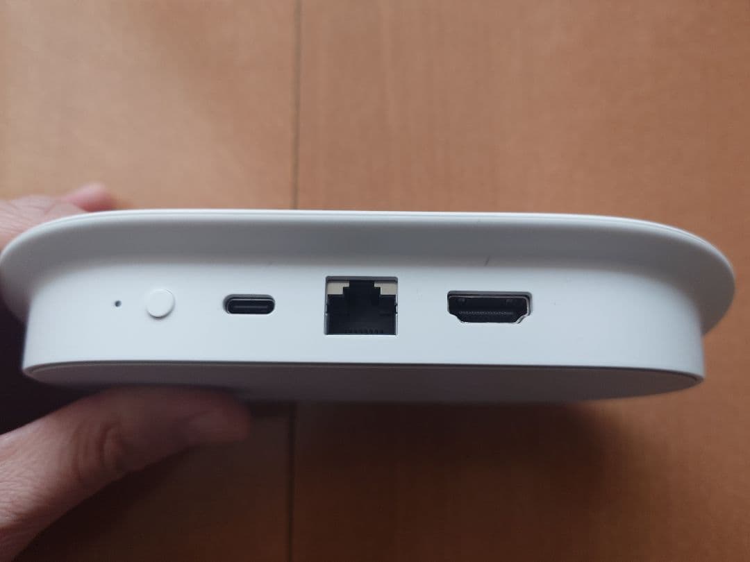 Google TV Streamer 4K ホワイト 付属品完備 新品付属品あり