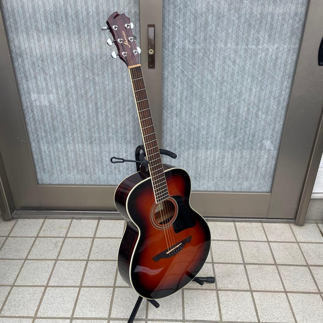 JemesアコースティックギターJF400/WBS 美品 送料無料