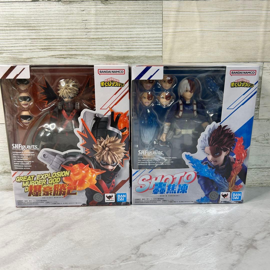【新品・未開封品】 S.H.Figuarts 爆豪勝己 轟焦凍 2体セット