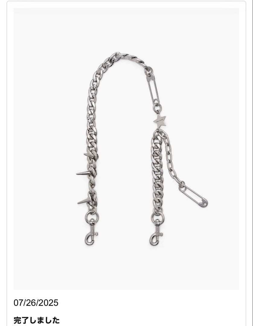 MARC JACOBS ザスターチェーン ショルダーストラップ