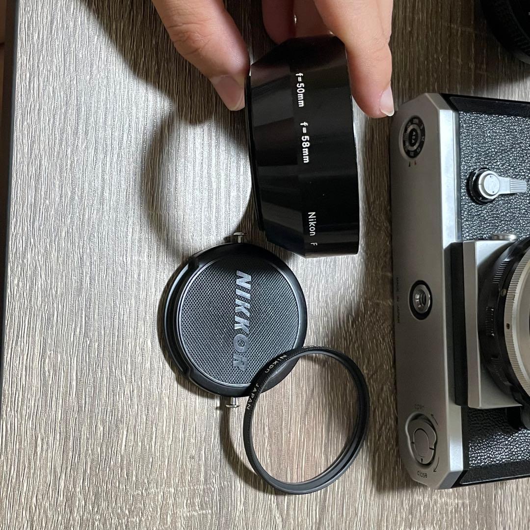 作例あり Nikon F アイレベル＋NIKKOREX F 動作確認済み 状態良