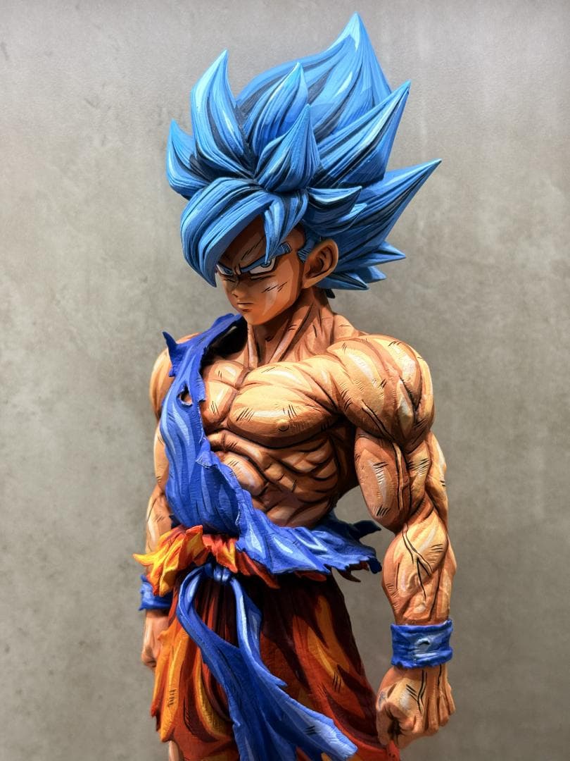 孫悟空 SMSP リペイント 超サイヤ人ブルー マンガディメンションズ 2Dカラ