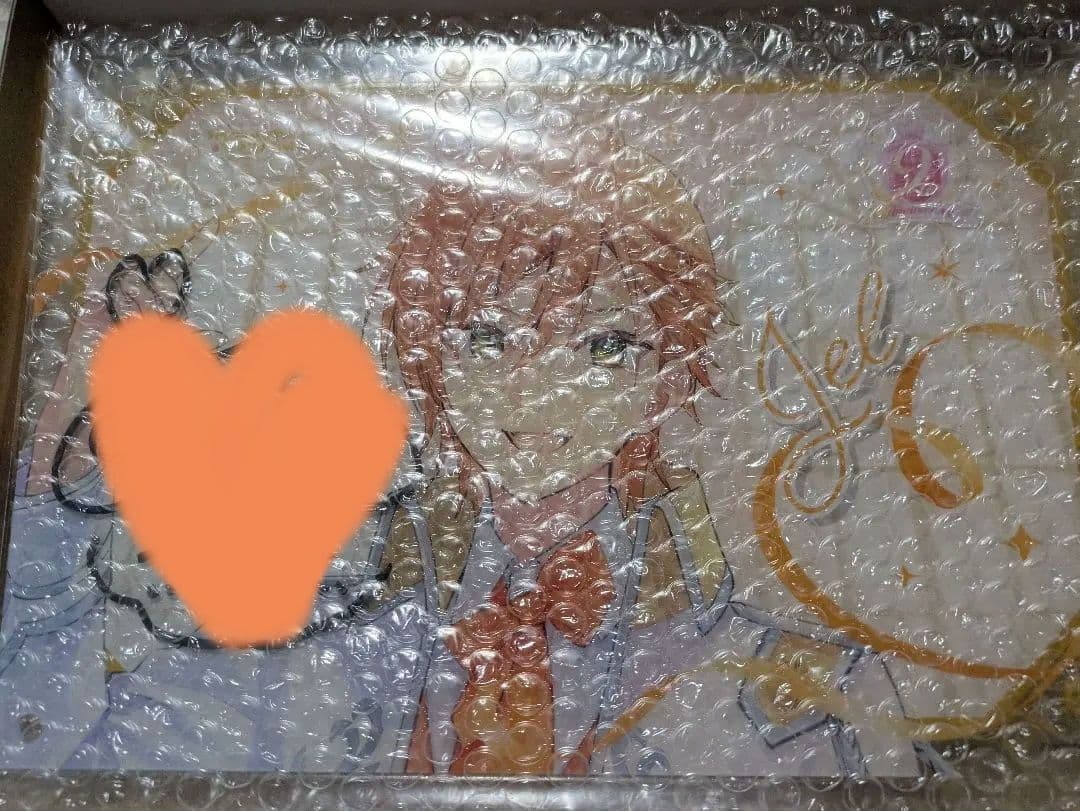 アクリルパネル ジェル　直筆サイン　ふぁみくじ