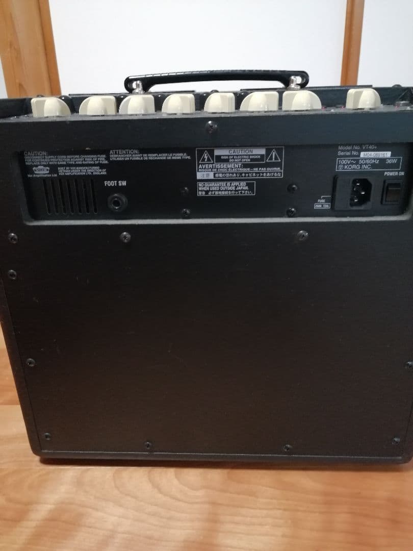 値下げ　VOX　VT40+　Valvetronix　アンプ