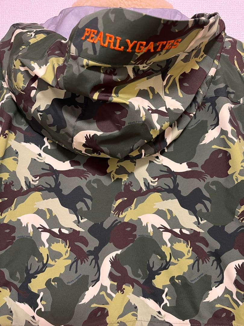 パーリゲイツ　レディース　ジャンバー　ジャンパー　レインウェア　ベスト　迷彩