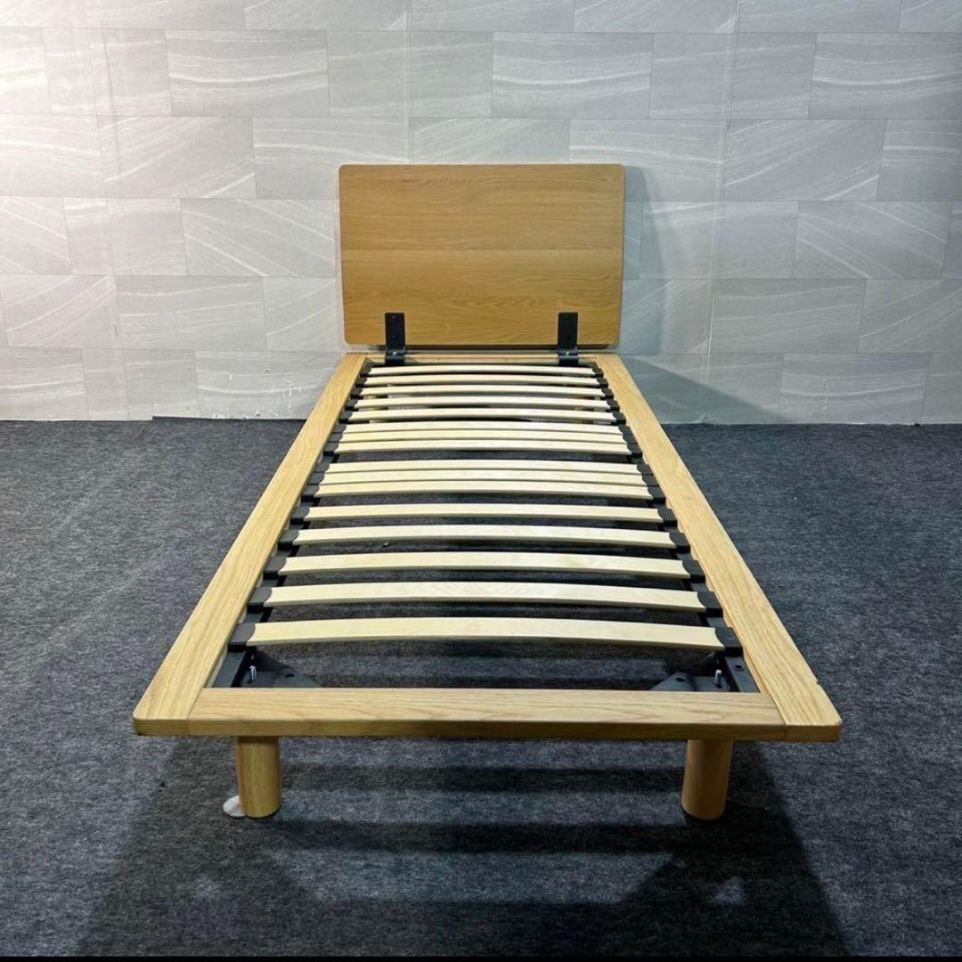 MUJI 無印良品 無印 ベッドフレーム シングル 天然木 シンプル d4949
