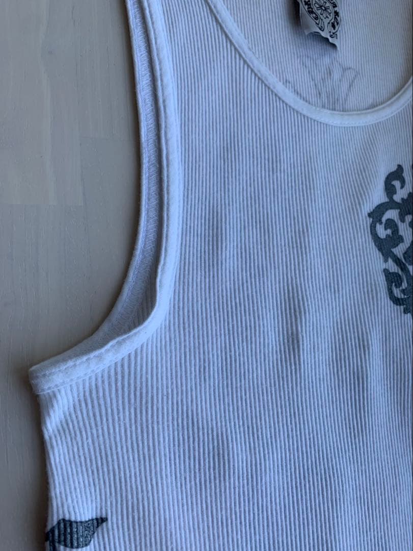 Chrome Hearts ホワイト タンクトップ　M