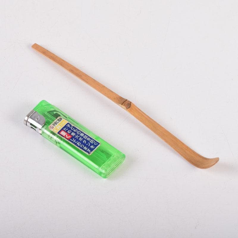 茶道具　宗陵作　茶杓　銘「常磐」　前大徳藤井誡堂書付　共筒共箱　C　8450