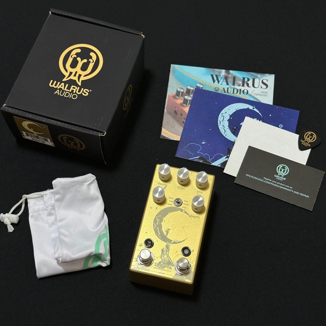 ★限定カラー★ Walrus Audio Slotva Gold Finish