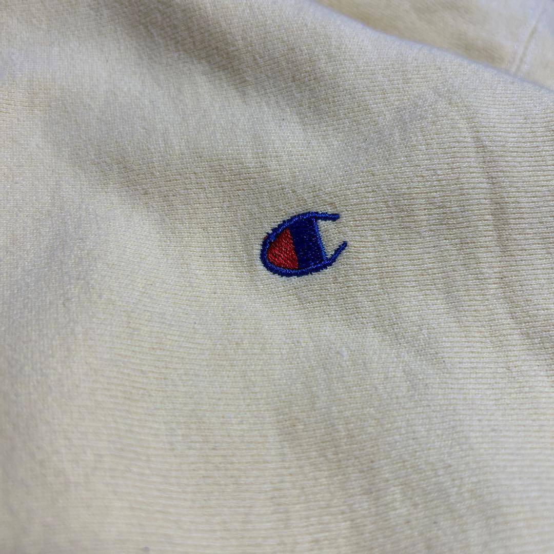 アメリカ製/champion/チャンピオン/パーカー/リバースウィーブ/黄色