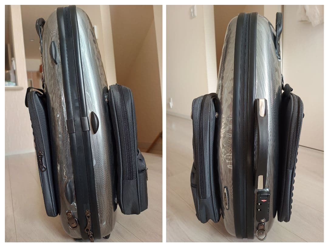 アルトサックス ゴールド本体とケースと多数付属品　展示品　美品