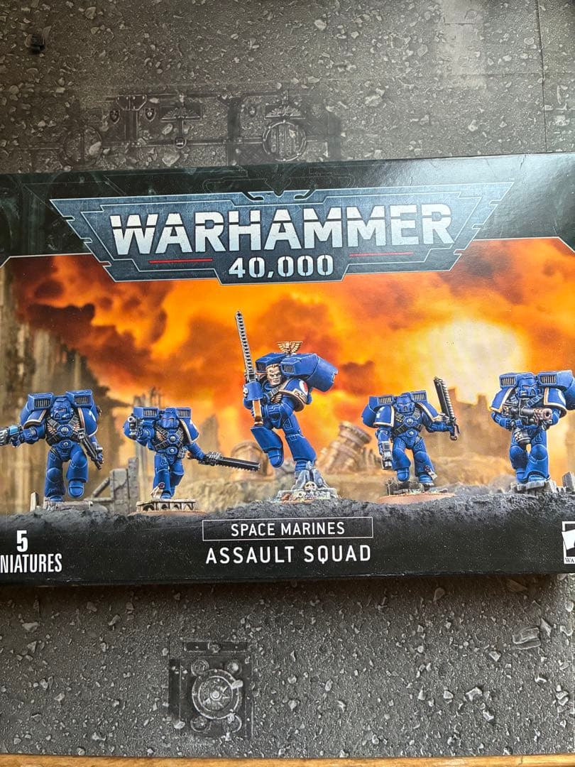 ウォーハンマー　warhammer40k 絶版アサルトスカッド