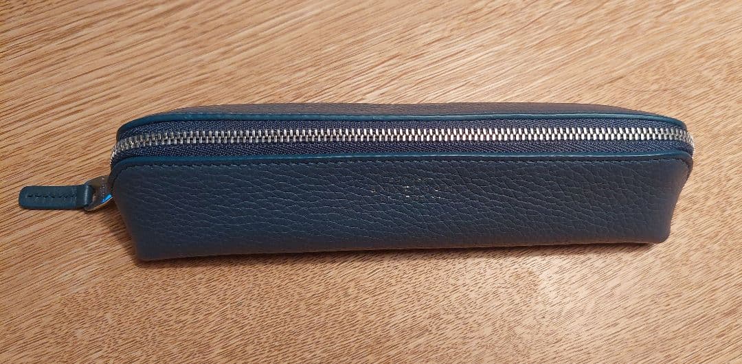 スマイソン　パナマ　ペンケース　ブルーグレー