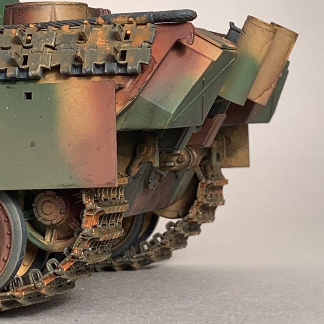 タミヤ マスターワークコレクション パンサー 重量感塗装追加 完成品