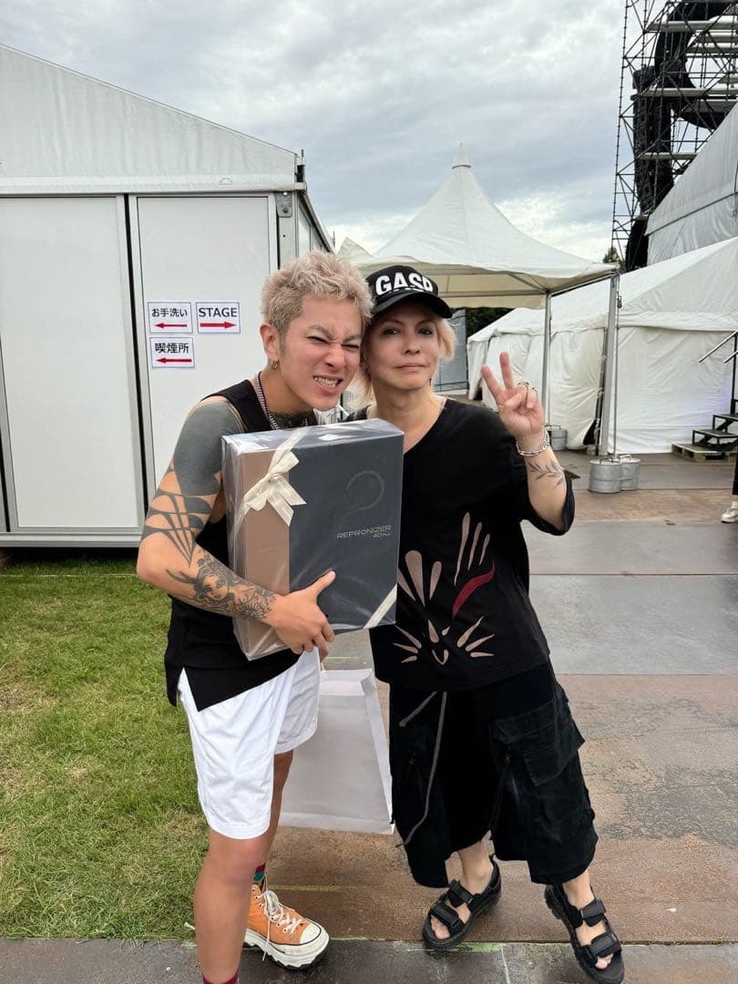 つ*ぅ様 hyde着 a.f.artefact サルエルパンツ