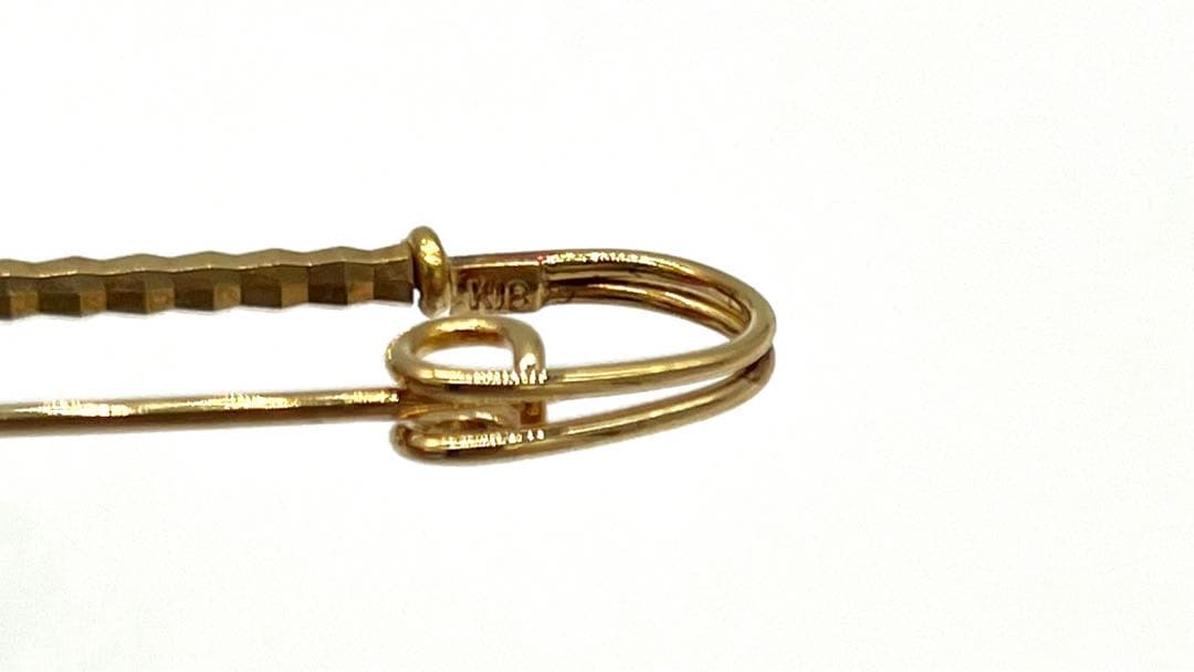 k18 18金　刻印あり　ピン　約2.7g