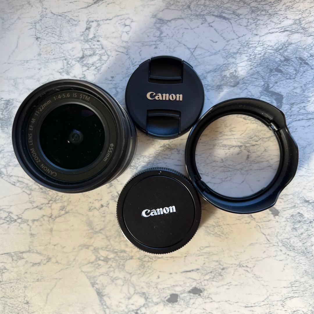 Canon EF-M 11-22mm f4-5.6 STMレンズ 純正フード