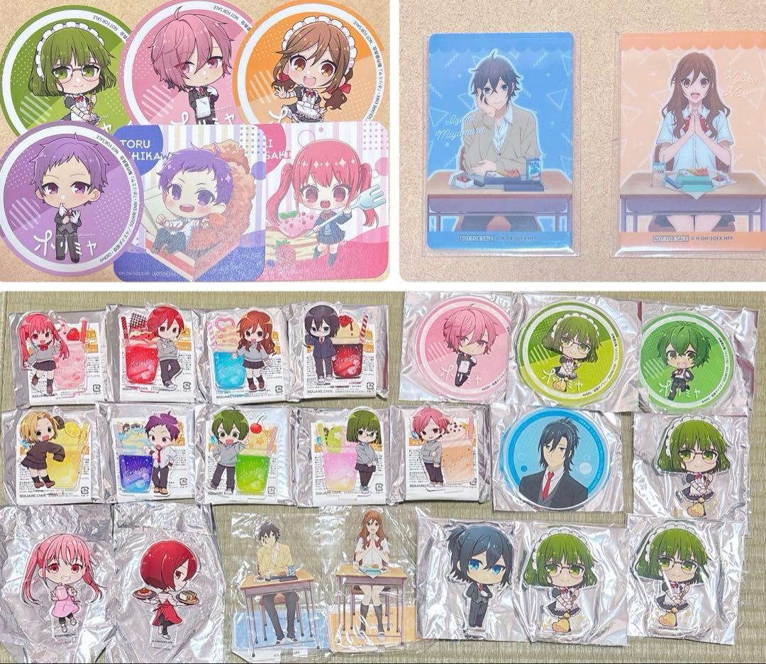 ホリミヤ グッズ まとめ売り 29点セット アクスタ カフェ 特典コースター