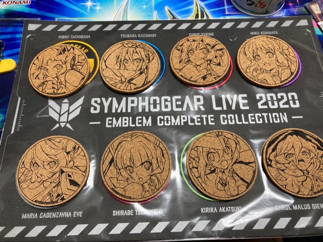 シンフォギア　コルクコースター　コンプリート