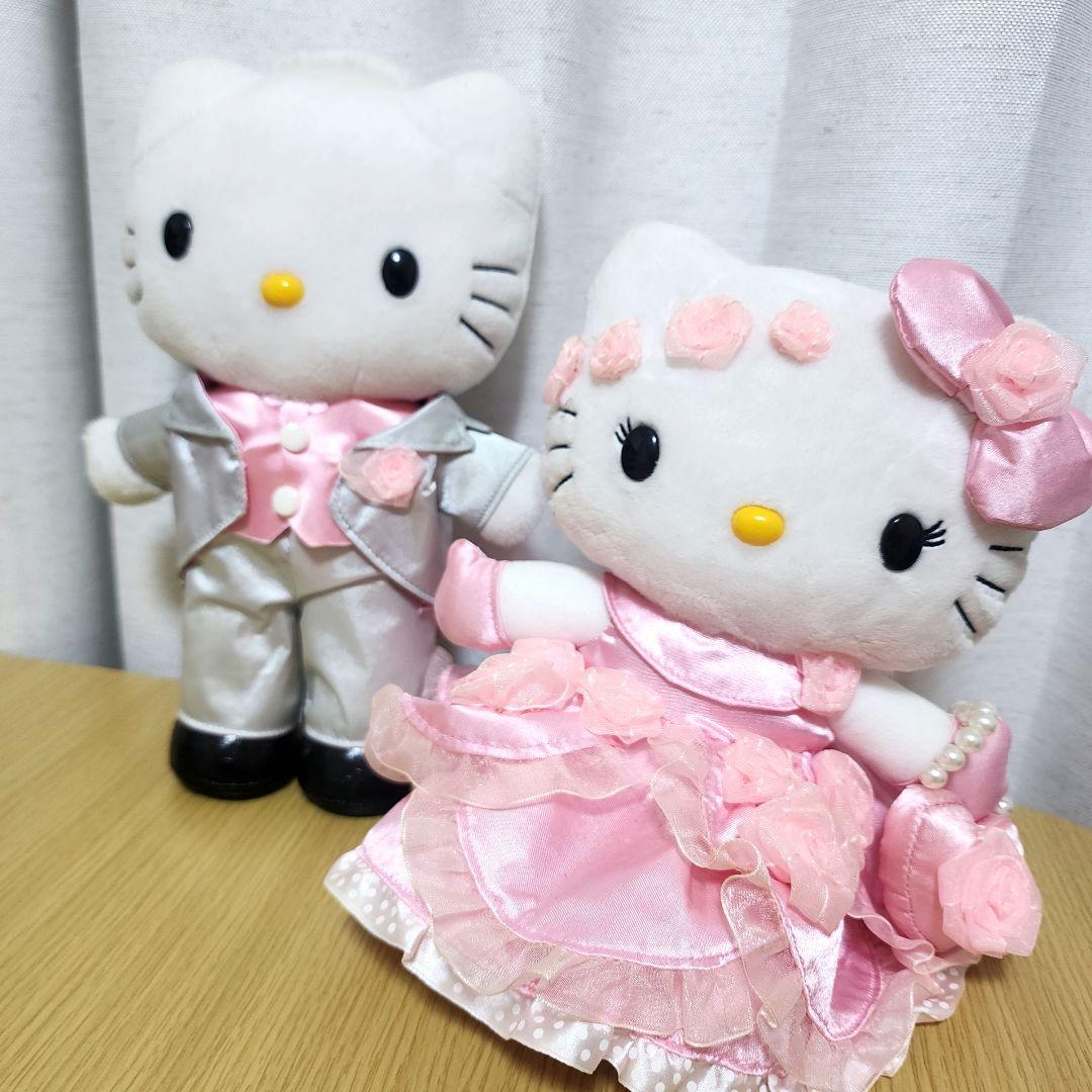 サンリオショップ　キティ　ダニエル　ウエディングドール
