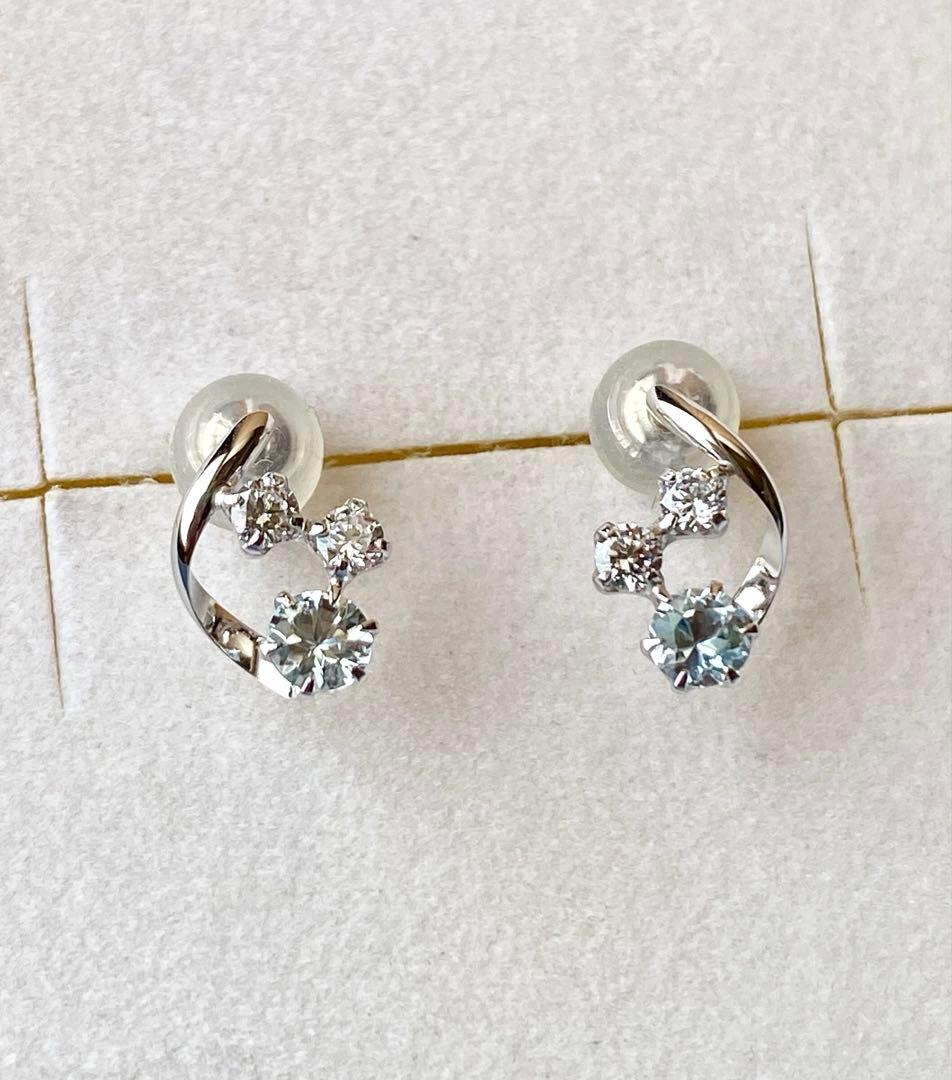 4°C K10ピアス　美品です(*^^*)