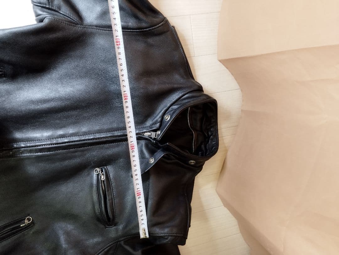 希少　schott シングルライダース 42サイズ　黒