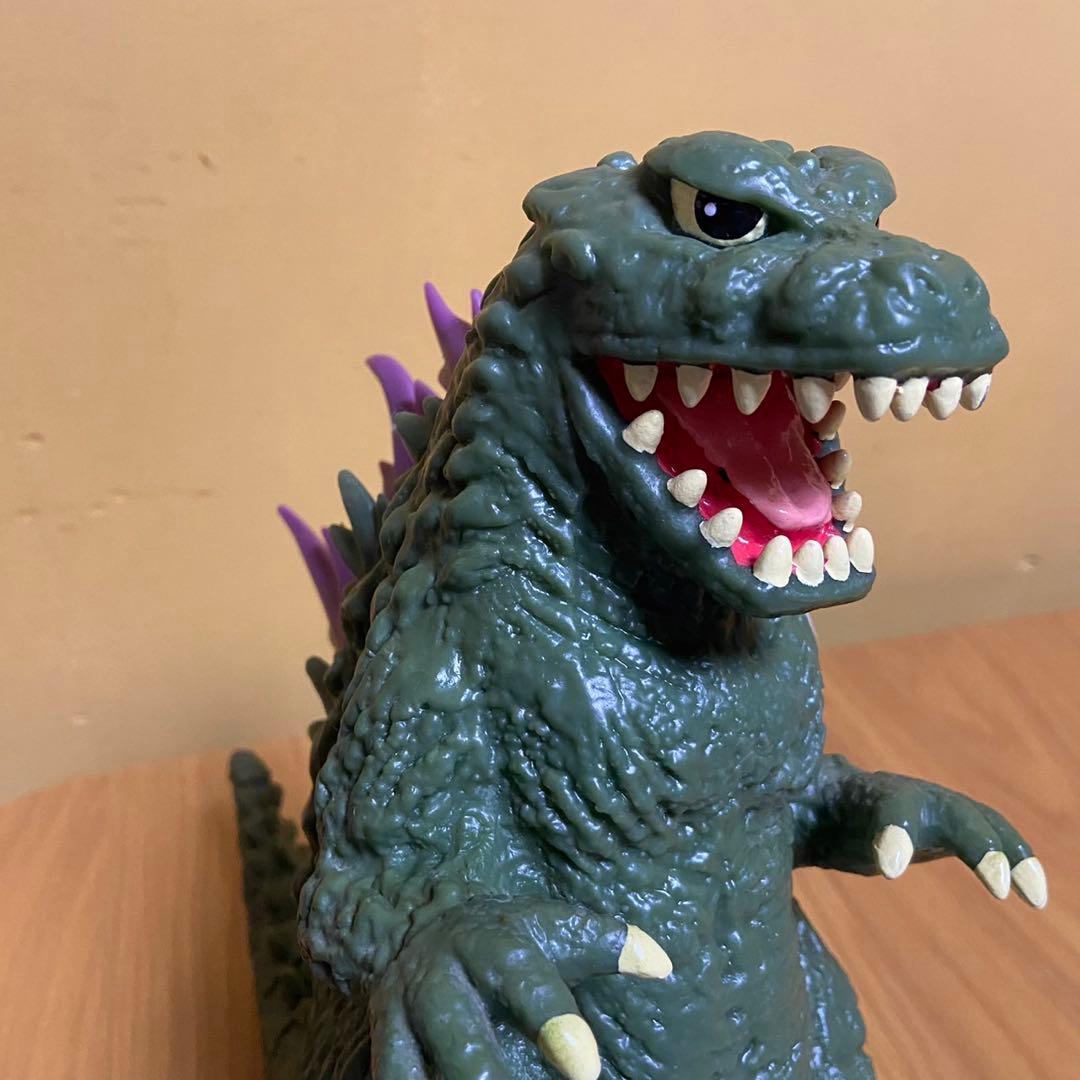 トヨタカローラ ゴジラ 貯金箱 ソフビ 5442