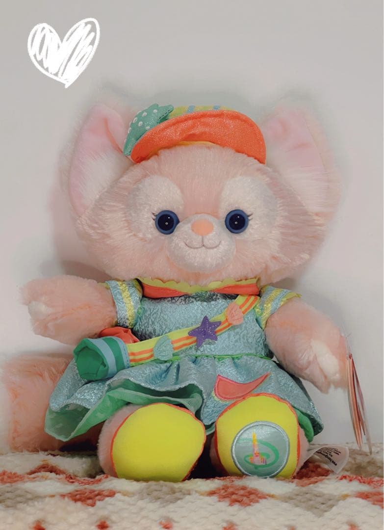 即日❣️3番　香港ディズニー　パレード　リーナベル　ぬいぐるみSS