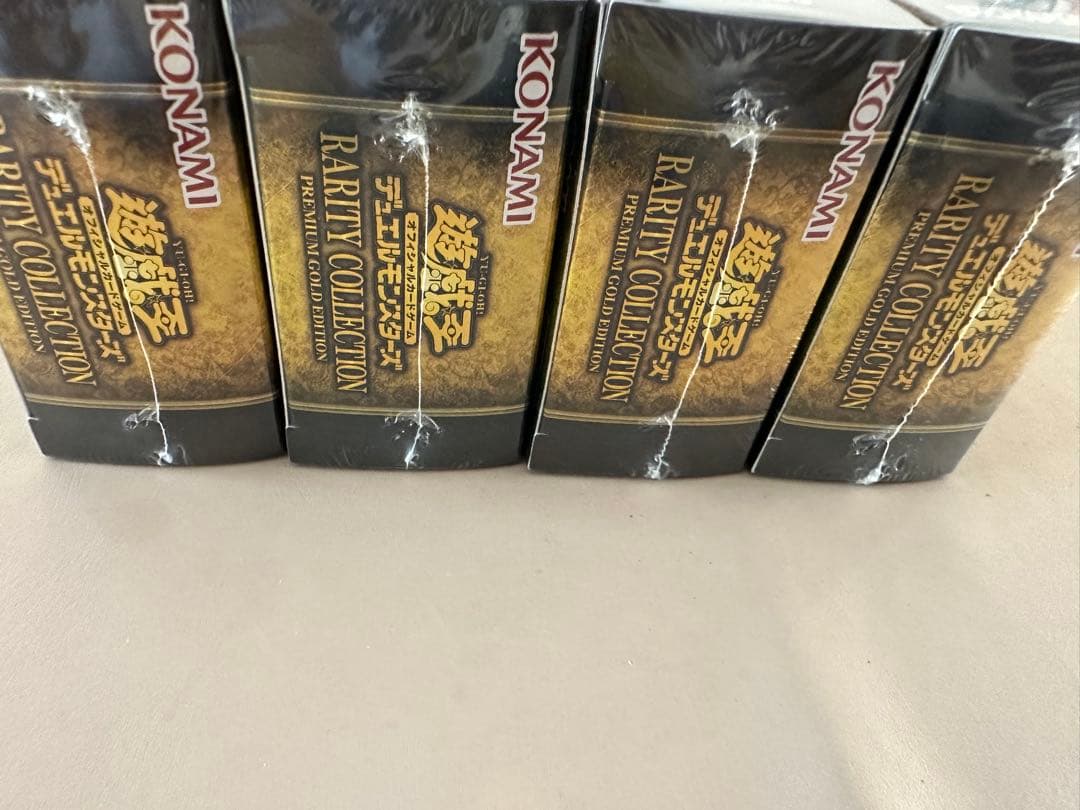 遊戯王　レアリティコレクション　プレミアムゴールドエディション　4BOX