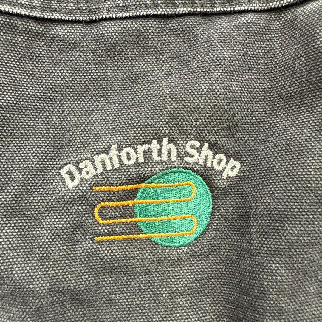 Carhartt ブラック ベスト Danforth Shop刺繍