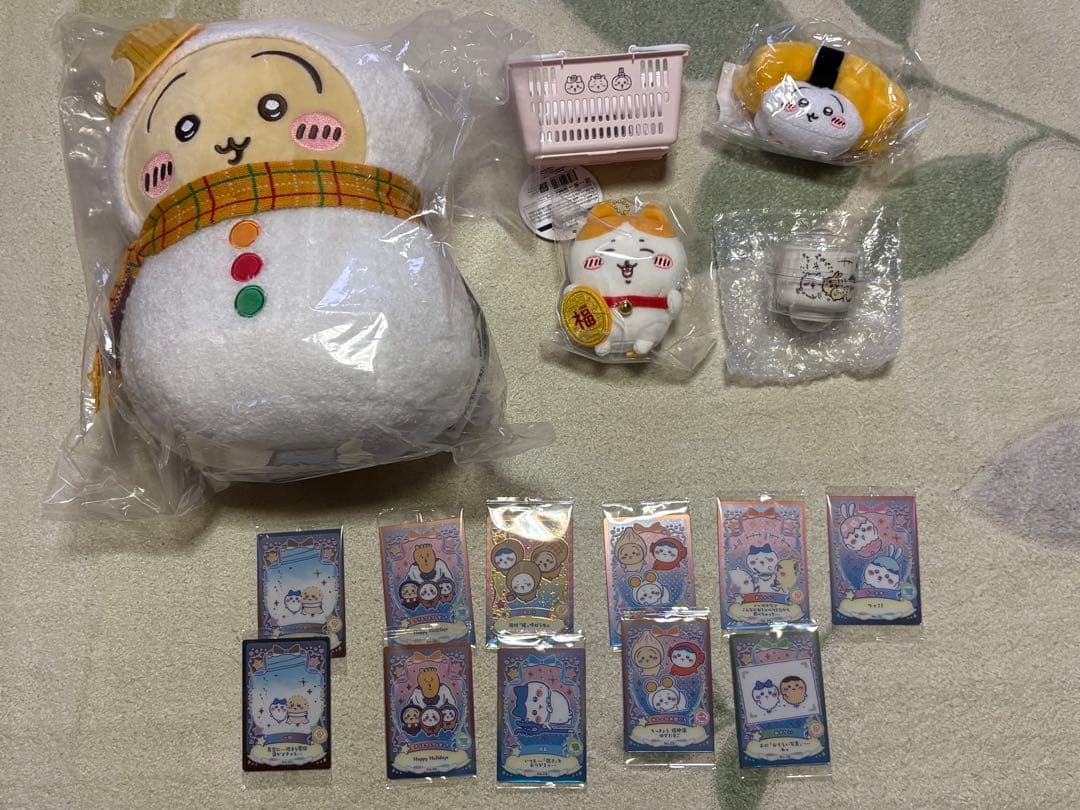 ちいかわ 招福！ハチワレマスコット 雪だるまうさぎ 他