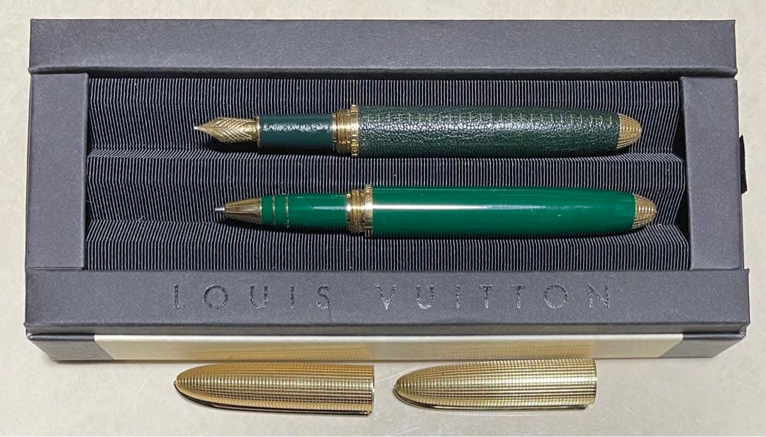 ルイヴィトン 筆記具 万年筆 ＋ ボールペン