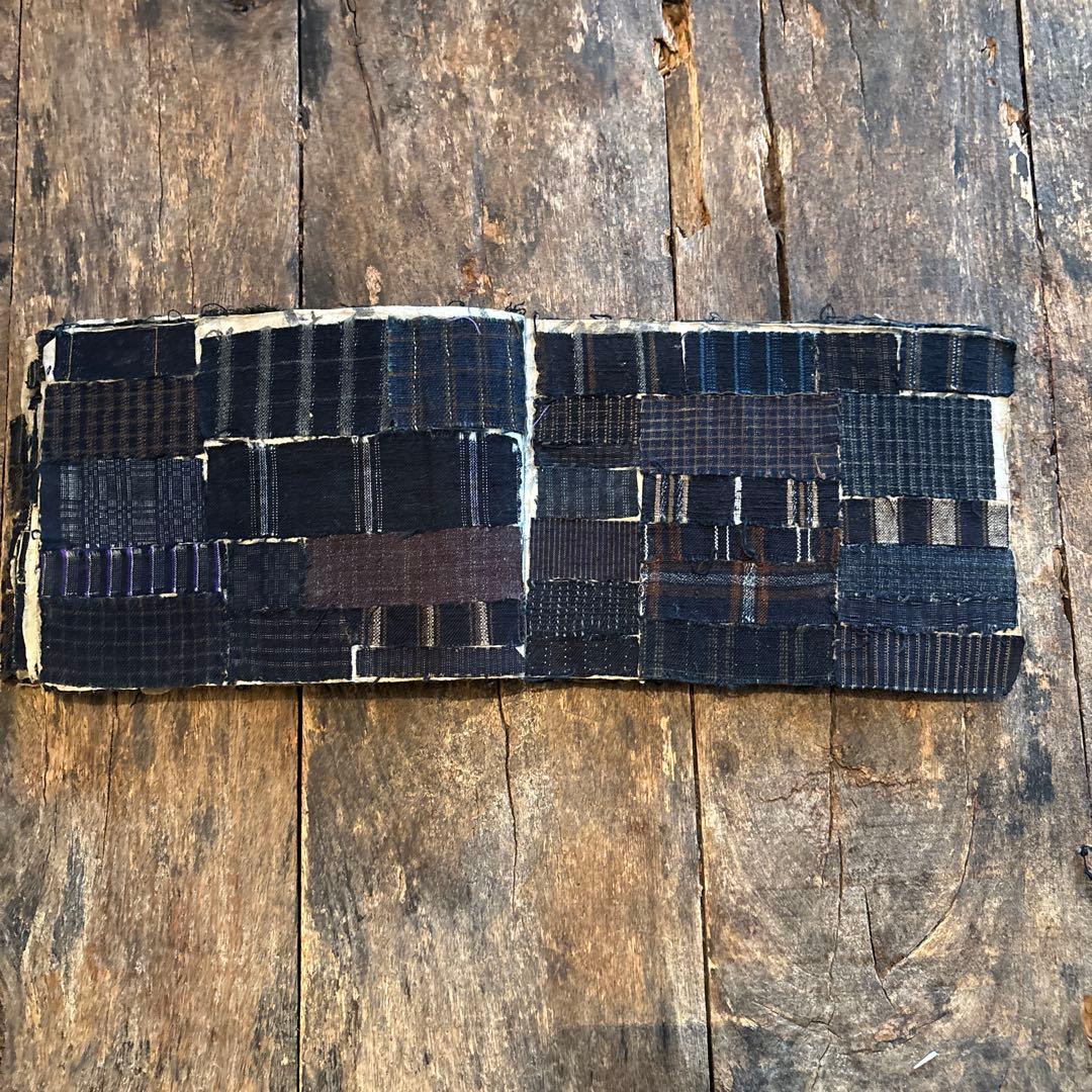 希少◆縞帳　古布　縞　襤褸