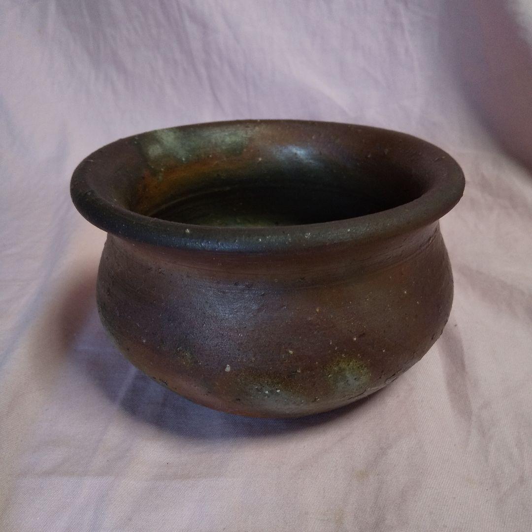 備前焼 　楽山　 建水