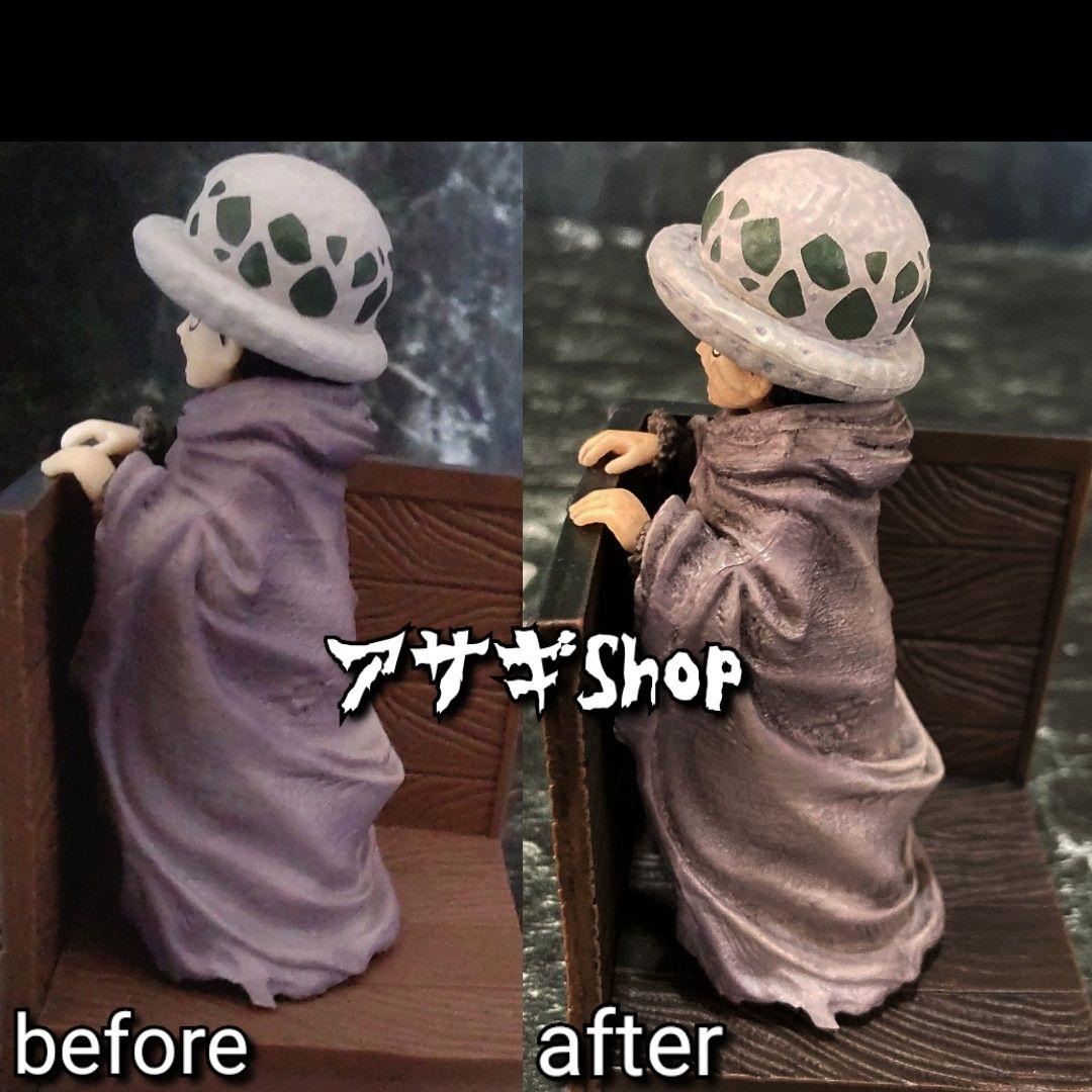 リペイント ワンピース フィギュア 一番くじ ロ ー コラソン