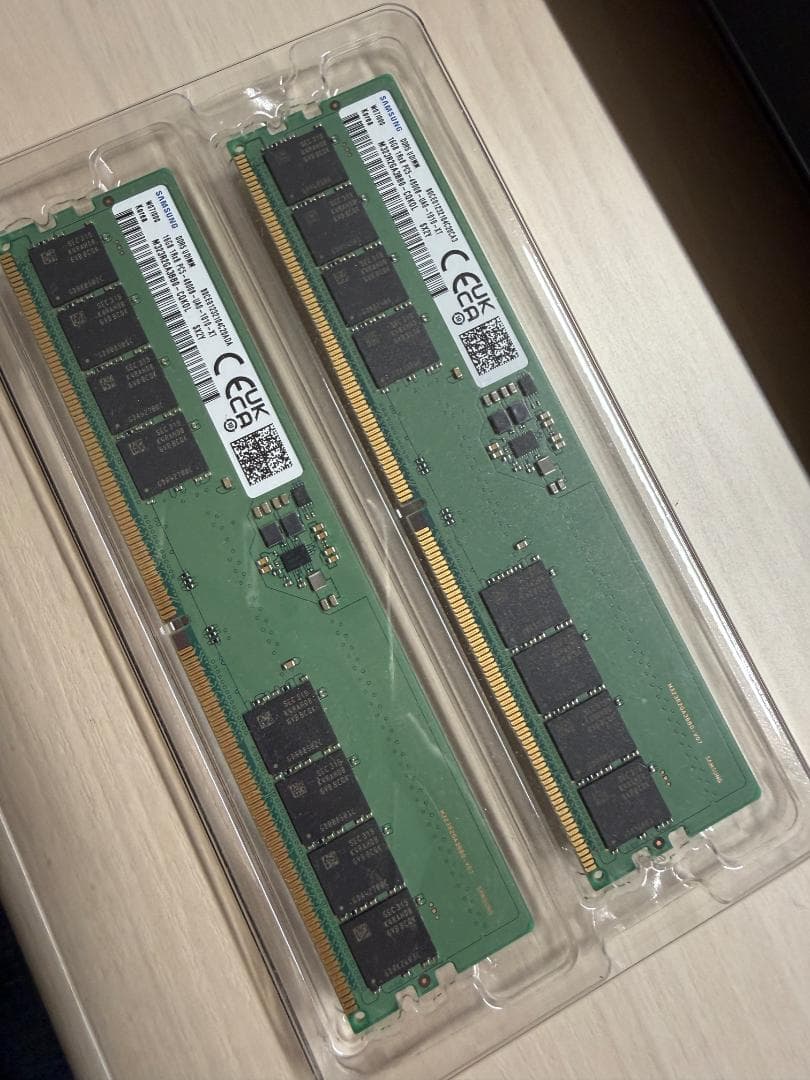 Samsung メモリ DDR5 4800MHz 32GB (16GB×2)