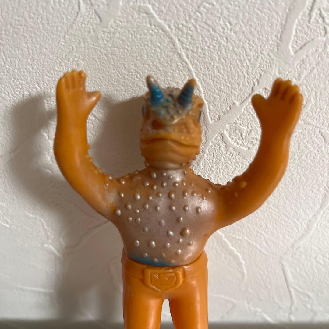 ⚠️当時物　仮面ライダー　ガマギラー　ミニソフビ　昭和レトロ　旧バンダイ