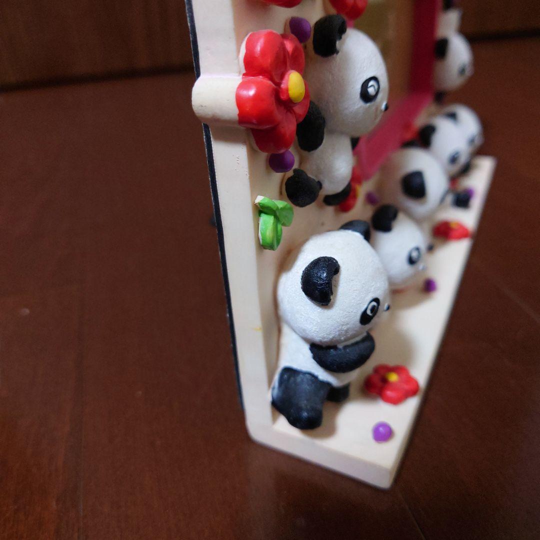 平成レトロ 激レア パンダ マスコット フォトフレーム